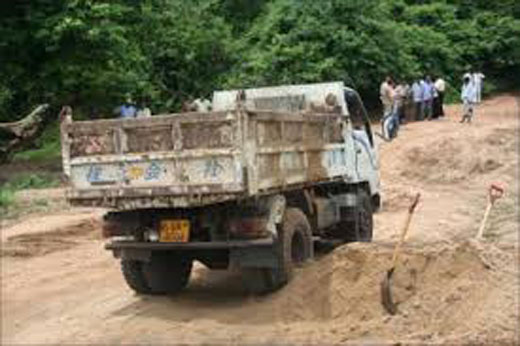Sand transport 